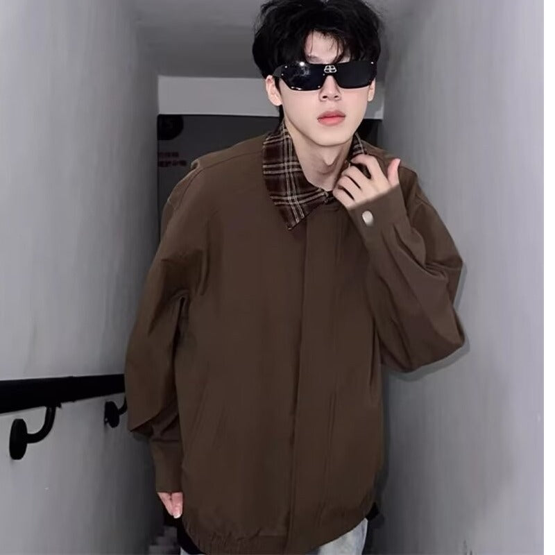 Herren Lederjacke Modern Berlin Stil