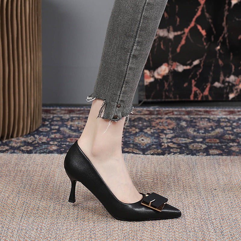 Damen Pumps Elegant mit Schmuckdetail High Heel