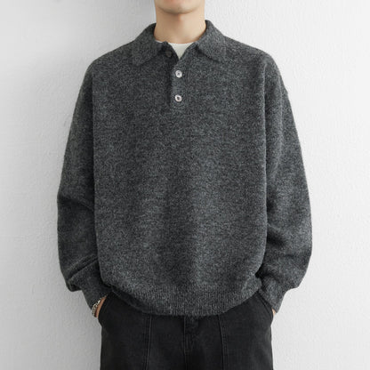 Herren Pullover Modern Kragen Casual