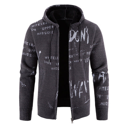 Herren Kapuzenjacke Modern mit coolen Prints