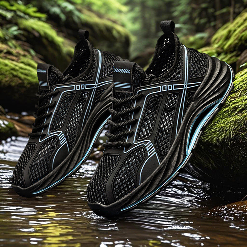 Damen Sneaker Atmungsaktiv Freizeit Schuhe rutschfest