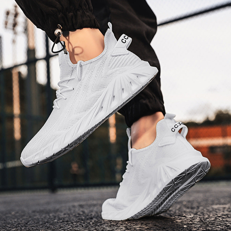 Damen Sneaker Atmungsaktiv Fitnessschuhe Rutschfest