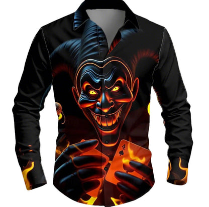 Herren Hemd mit coolem Comic Design Berlin Style - BerlinGlamour