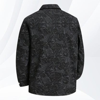 Herren Jacke Lässig Urban Style Allover Print
