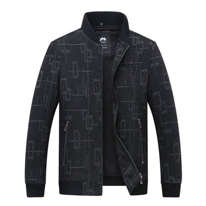 Herren Steppjacke Warm Versteppt Winterjacke Modern
