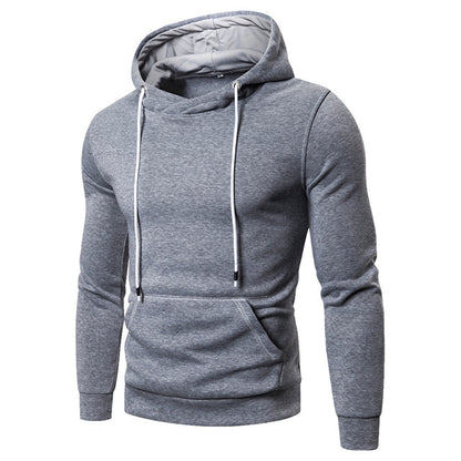 Herren Kapuzenpullover Soft Baumwolle Kängurutasche Modern