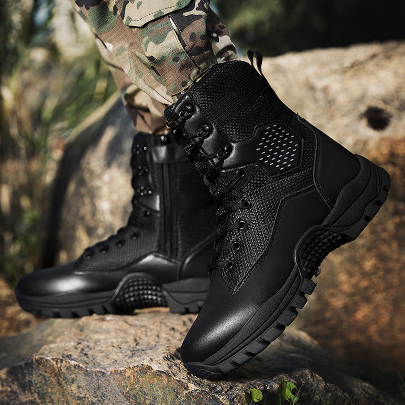 Herren Stiefel Tactical Robust Knöchelschutz Outdoor