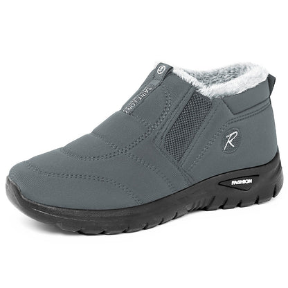 Damen Sneaker Warmfutter Elastisch Bequem Winter