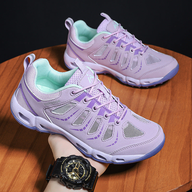 Damen Trail-Schuhe Atmungsaktiv Rutschfest Wanderschuhe