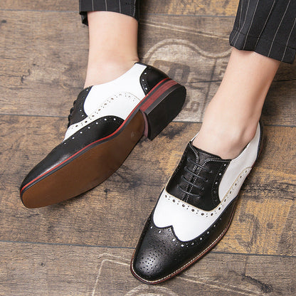 Damen Brogues Schuhe Leder Elegant Klassisch - BerlinGlamour