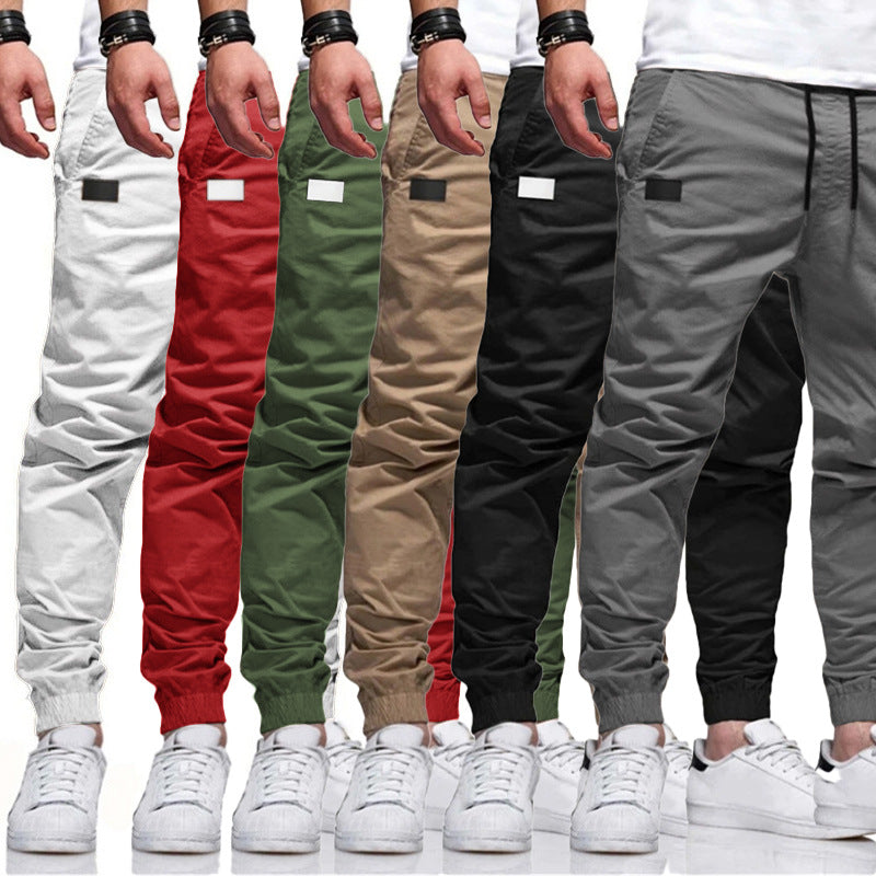 Herren Jogginghose Leicht Elastisch Bequem Mit Seitentaschen - BerlinGlamour