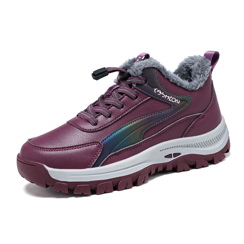 Damen Winter Sneaker Warm isoliert Schnee Schuhe