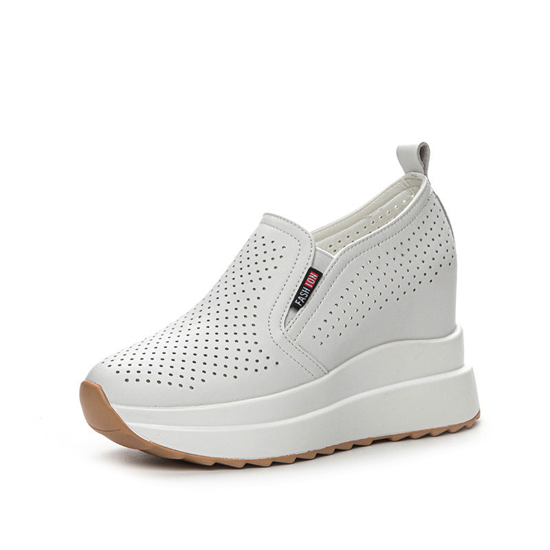 Damen Sneaker Slip-On Bequem Rutschfest Sportlich