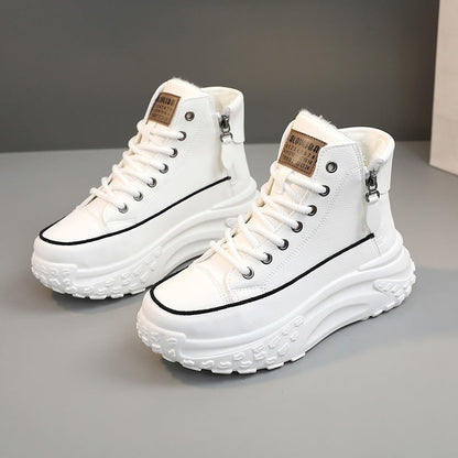 Damen Sneaker Hoch Frauen Sportschuh Bequem