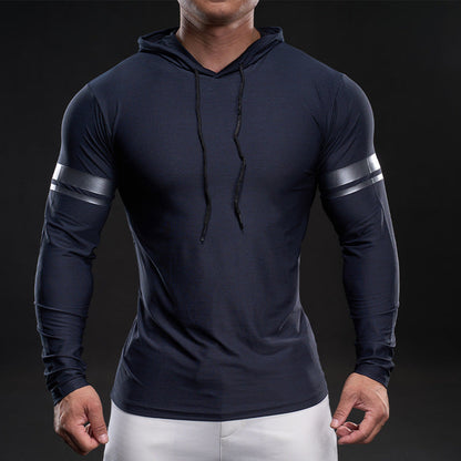 Herren Langarm-Hoodie Sportlich Trendig Berlin