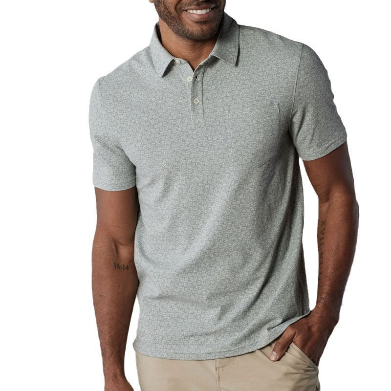 Herren Polohemd Modern Strukturiert SlimFit