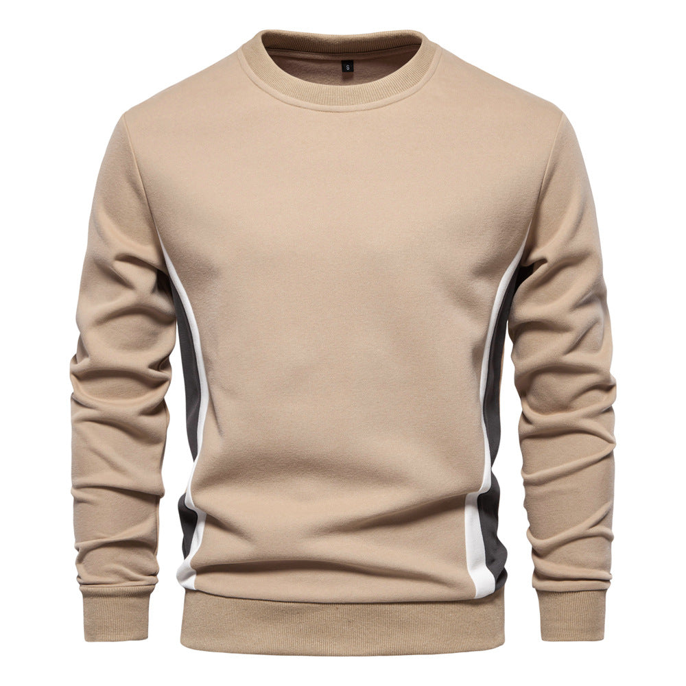 Herren Sweatshirt Moderne Farbblockoptik Casual