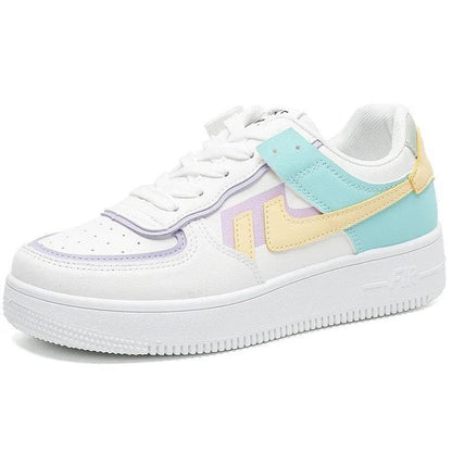 Damen Sneaker Sportlich Atmungsaktiv Laufschuhe Grün