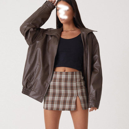 Damen Fleecejacke Warm mit Reißverschluss