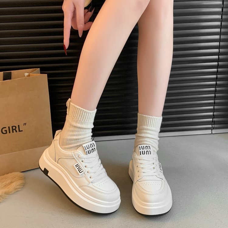 Damen Sneaker Plattform Schuhe Rutschfest Modern