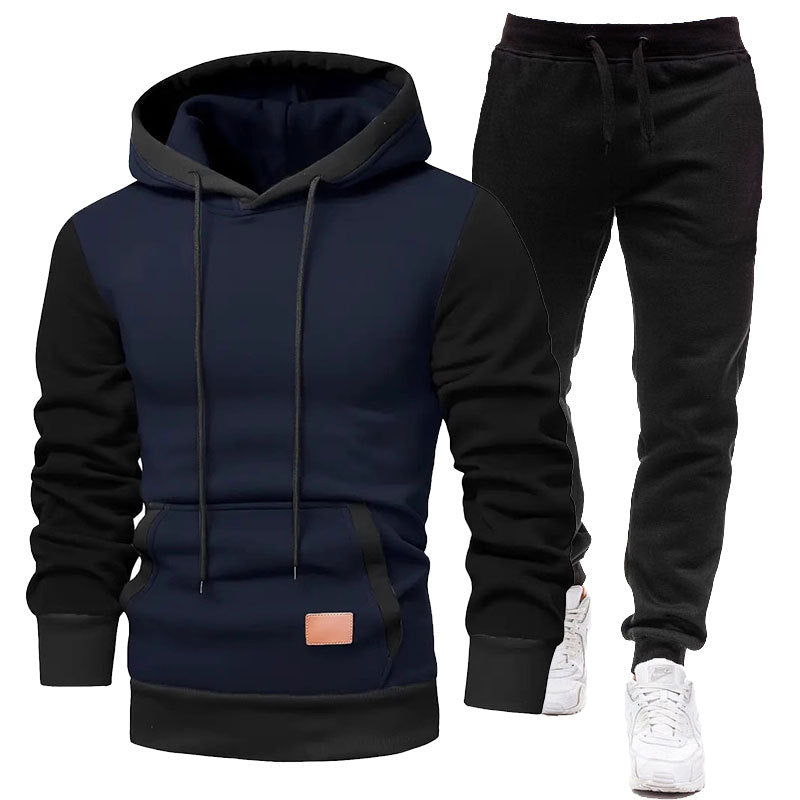 Herren Sportliches Hoodie- und Jogginghosen-Set BerlinGlamour: 
Sportliche Herren-Hoodie-Set mit Jogginghosen, glamouröse Ausführung, bequem Herren- und La