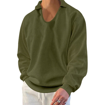 Herren Langarmshirt Lässig Modern Berlin Style
