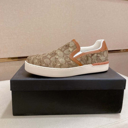 Damen Sneaker Bequem Slip-On Schuhe Modisch