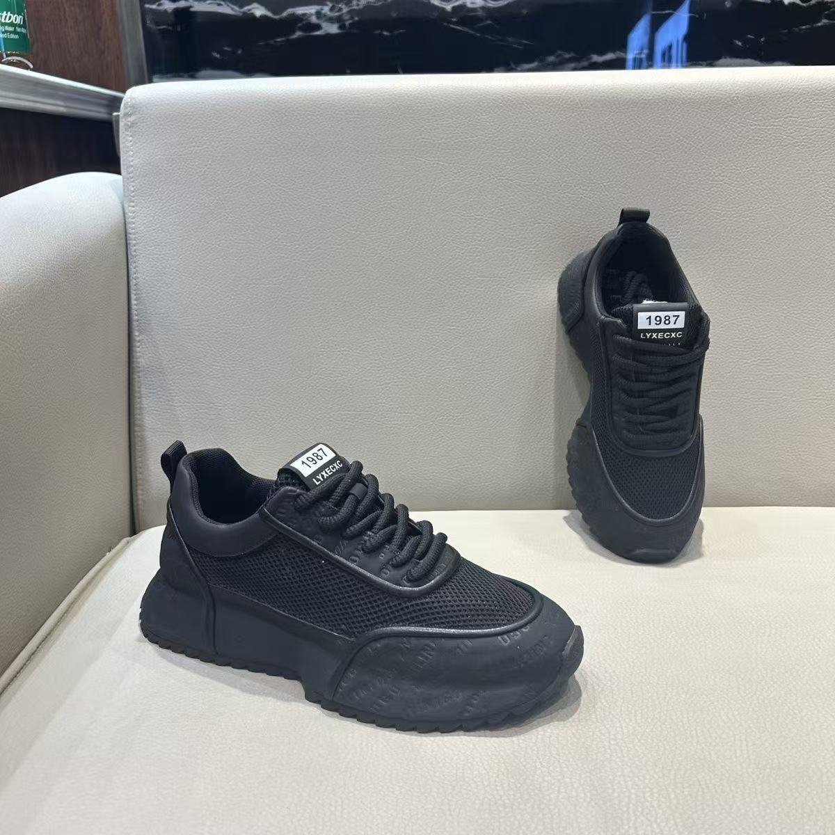 Damen Sneaker Sportlich Atmungsaktiv Laufschuhe Mode