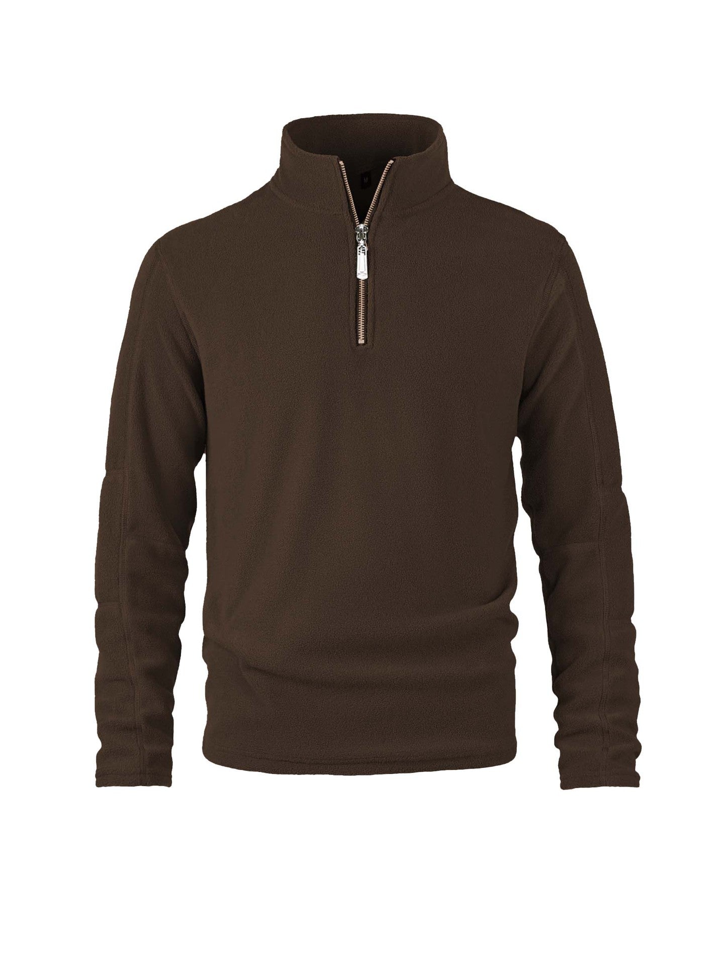 Herren Fleece-Pullover Warm Halb-Reißverschluss