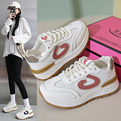 Damen Sneaker atmungsaktiv Komfort Sohle Modisch - BerlinGlamour