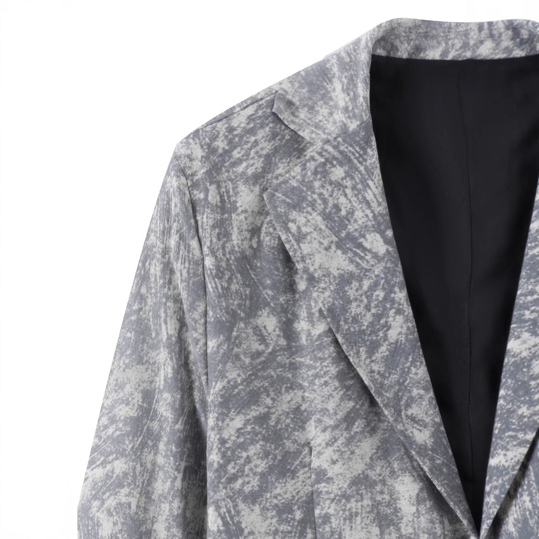 Herren Blazer Modern Slim Fit Muster
