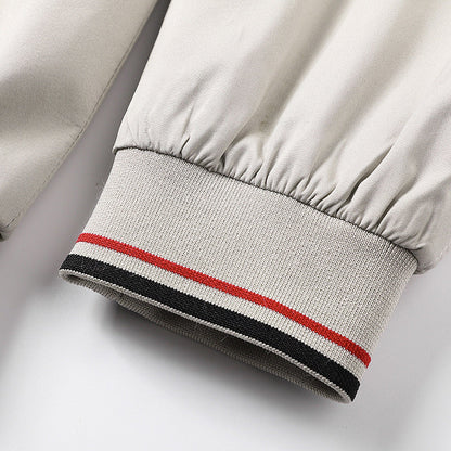 Herren Outdoor Jacke Sportlich mit Reißverschlusstaschen