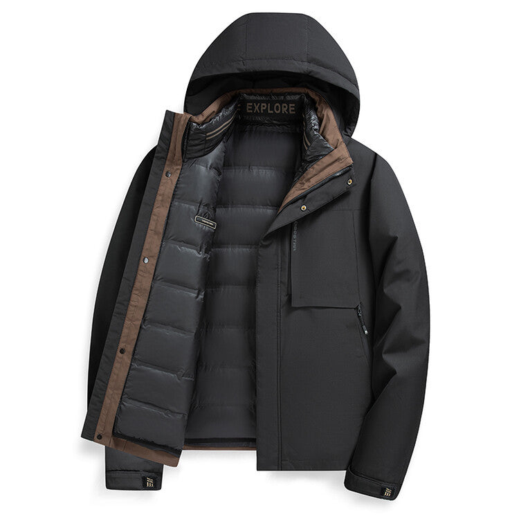 Wasserdichte Herren Funktionsjacke Outdoor - BerlinGlamour