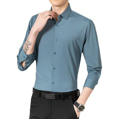 Herren Hemd Elegantes atmungsaktives Business-Hemd