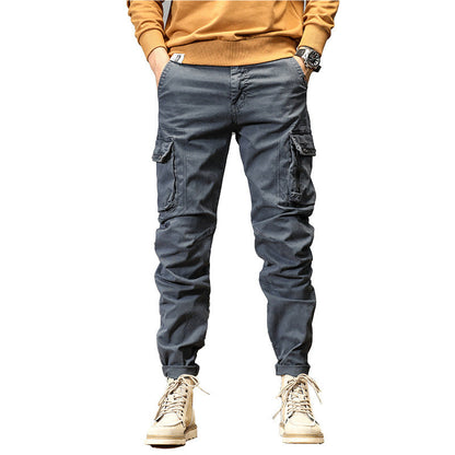 Herren Cargo-Hose Robust Vieltaschig Outdoor Stil