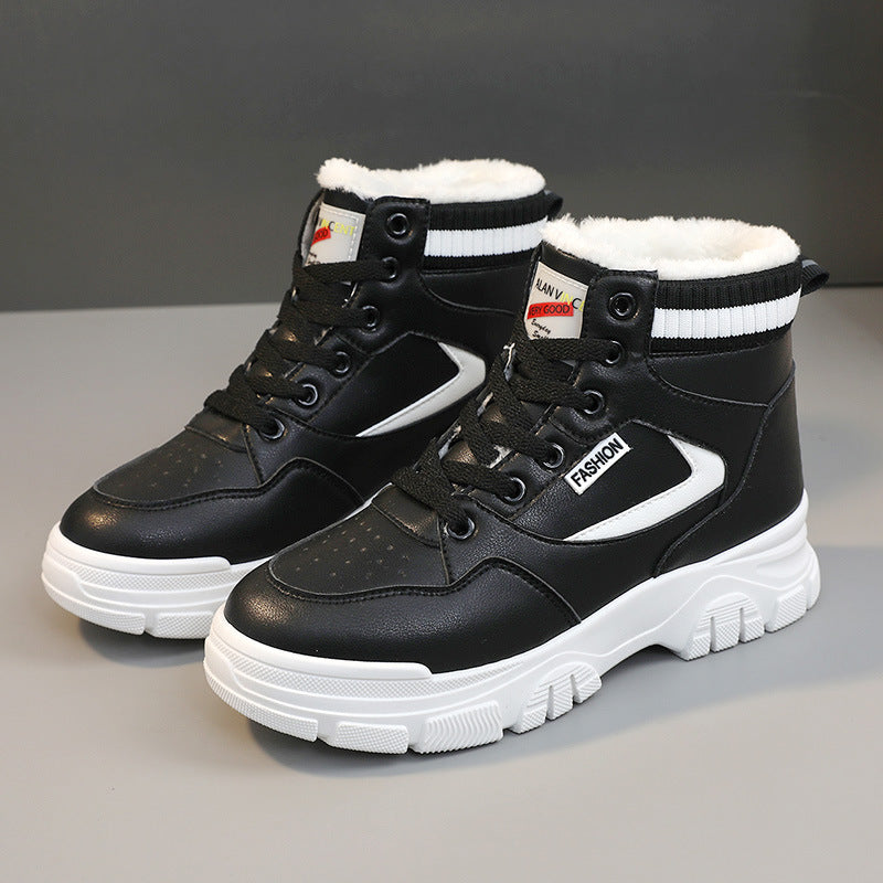 Damen Sneaker High-Top Warm Innenfutter Strapazierfähig