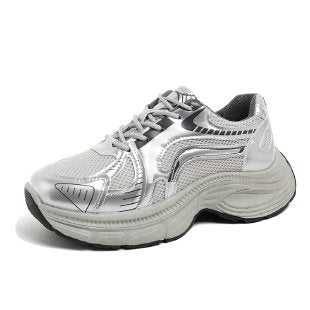 Damen Laufschuhe Sneaker Glänzend Dämpfend