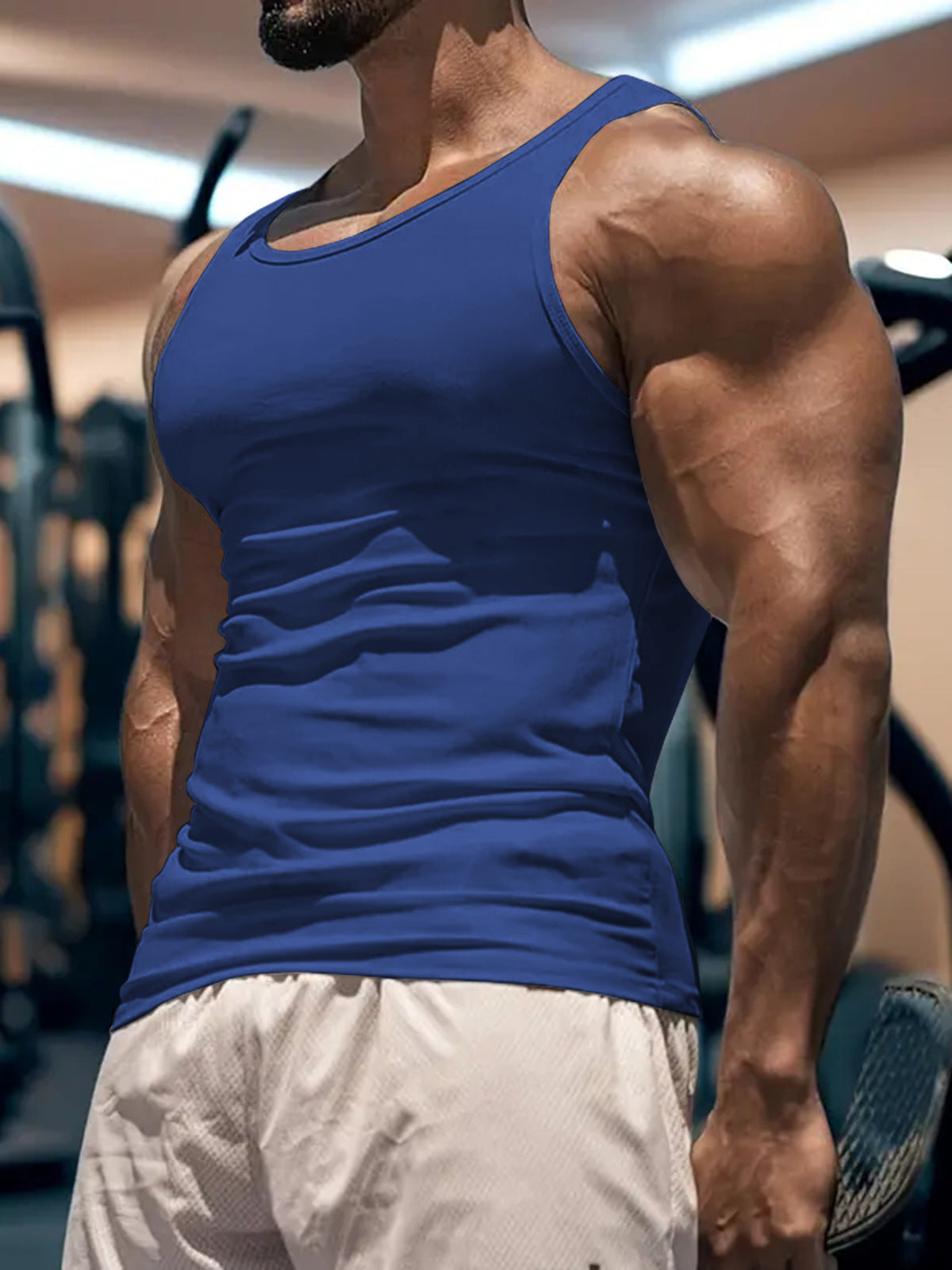 Herren Tanktop Sportlich Atmungsaktiv Funktionsshirt