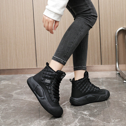 Damen Winterboots Kuschelig Warme Stiefel Robust