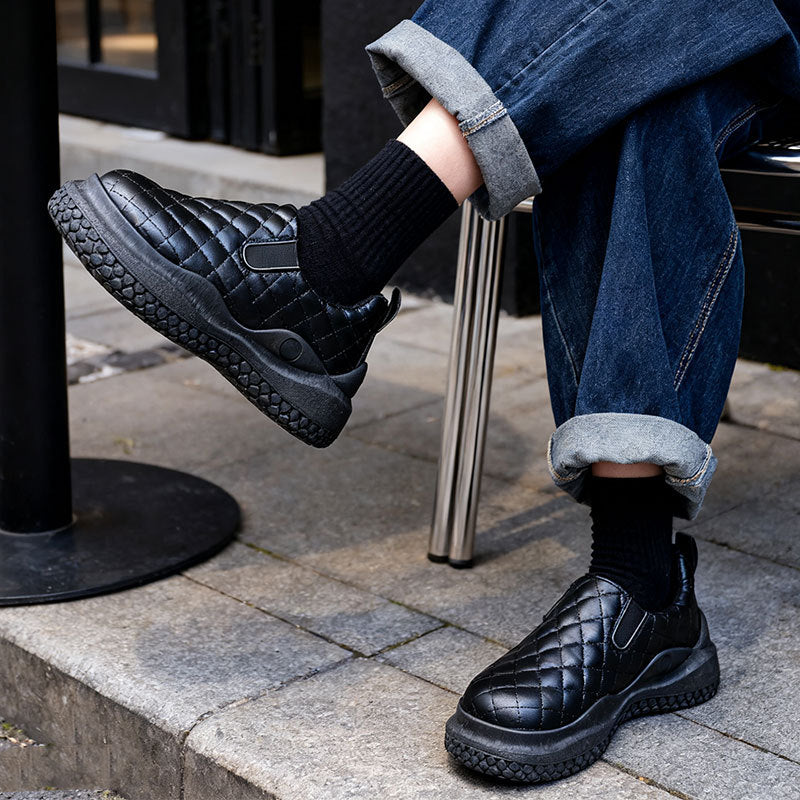 Damen Sneaker Warm gefüttert Elastisch Bequem