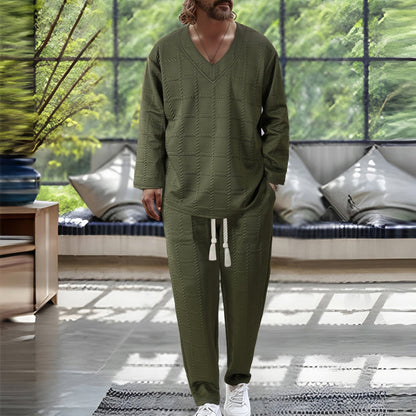 Herren Relaxanzug Bequem Gemütlich