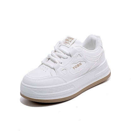 Damen Sneaker Bequem Dickes Sohlen Modisch