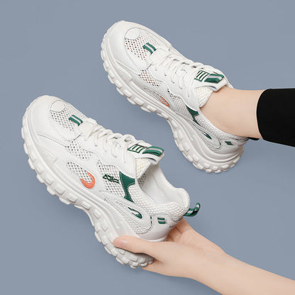 Damen Sneaker Sportschuhe Atmungsaktiv Komfortabel