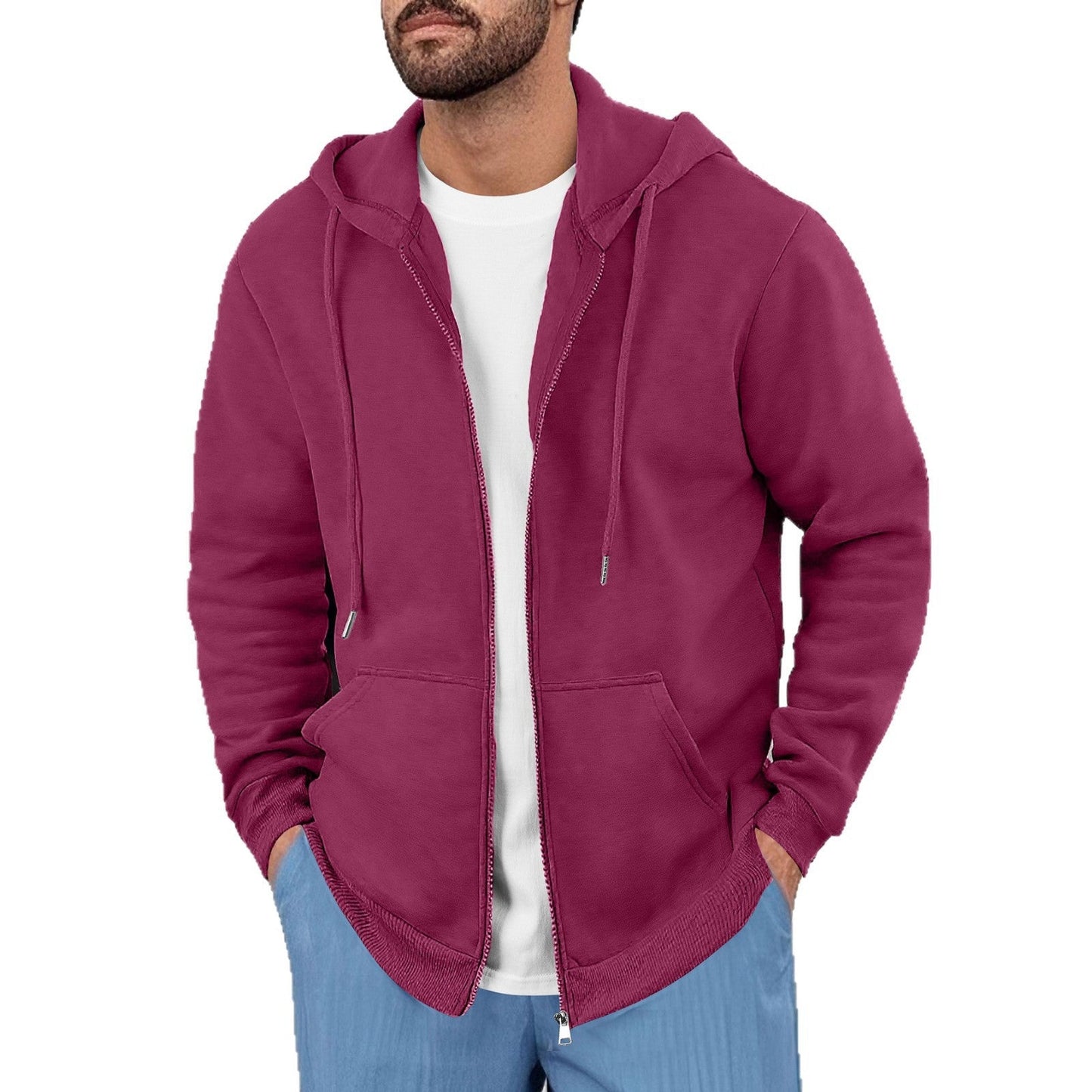 Herren Kapuzenpullover Sportlich Mit Taschen Funktionell
