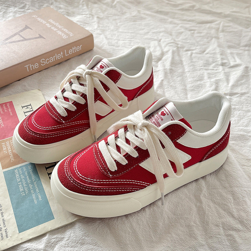 Damen Sneaker Bequem Strukturiert Trendy Sportschuhe