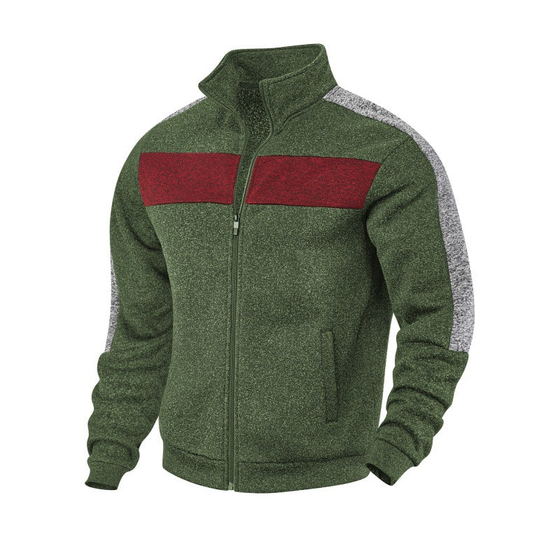 Herren Fleecejacke Sportlich Reflektierend Warm