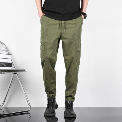 Herren Cargo-Hose Praktisch Mit Seitentaschen Größe
