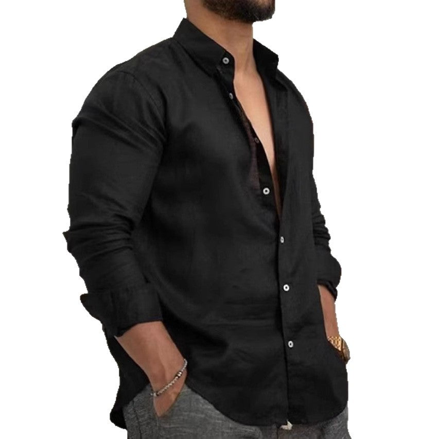 Leinenhemd Herren Sommer Leicht Berlin Style