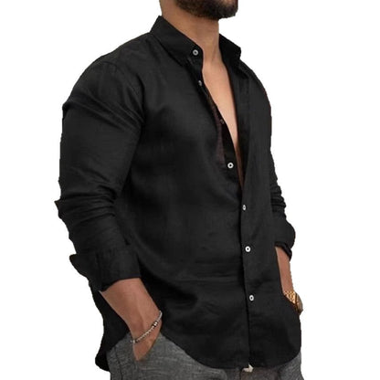 Leinenhemd Herren Sommer Leicht Berlin Style