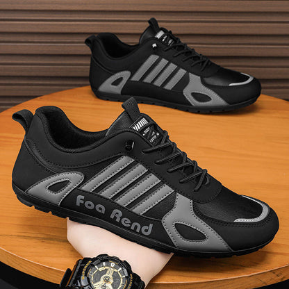 Herren Sneaker Skate Schuhe Sportlich Schwarz